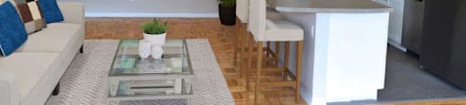 Somerset Place bright, open concept living room in London, ON