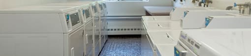 Southwood Apartments in Guelph, ON shared laundry room