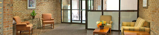 Southwood Apartments in Guelph lobby with Rental Office