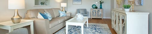 Springbank Apartments in London, ON bright living room