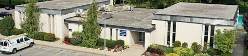 Drone view of Rental Office and Community Centre