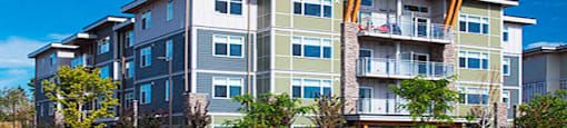 Summerhill Village apartments exterior in Nanaimo, BC