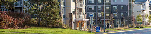 Summerhill Village apartments exterior in Nanaimo, BC