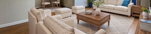 living room at Tarawood Place in Peterborough ON