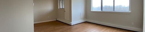 Dining and living room at Tarawood Place in Peterborough, ON