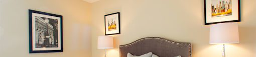 Taunton Terrace in Oshawa, ON spacious bedroom with hard surface flooring