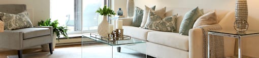 Testa Heights Apartments in Uxbridge, ON Living Room close-up featu