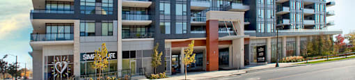 The Taunton in Oakville, ON exterior of building