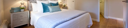 Trillium Apartments spacious bedroom  in Cobourg, ON