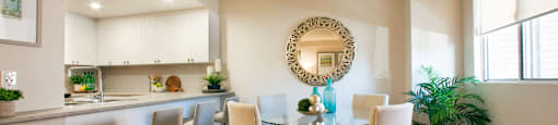Trillium Apartments bright, cozy dining area in Cobourg, ON