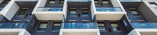 Trio on Belmont image of modern exterior of building in Kitchener, ON