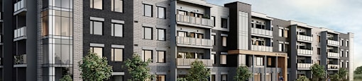 exterior image of Vale Station Apartments in Waterloo ON