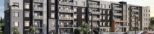 Vale Station Apartments building at Waterloo Ontario