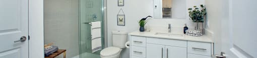 Watson Park Apartments bathroom in Guelph, Ontario