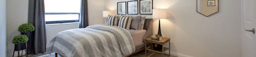 Watson Park Apartments bedroom in Guelph, Ontario