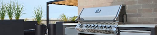 Watson Park Apartments terrace featuring BBQ area in Guelph, ON