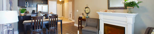 Juliana Place Apartments open concept apartment in Woodstock, ON