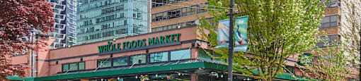 Whole foods market grocery store nearby Wesley Place Apartments in Vancouver British Columbia