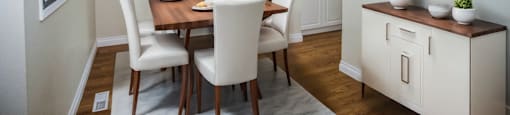 dining room at Willowbrook Estates in Brooks Alberta