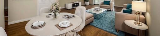 living room at Willowbrook Estates in Brooks Alberta