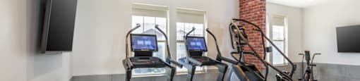 Cardio Equipment in Gym at San Moritz