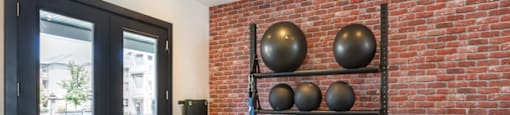 Free Weights in Gym at San Moritz