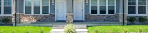 Apartment Entrance at Parc on 5th Apartments & Townhomes, American Fork, 84003
