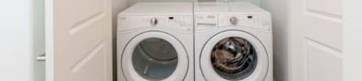 In-home Laundry Room at Parc on 5th Apartments & Townhomes, Utah