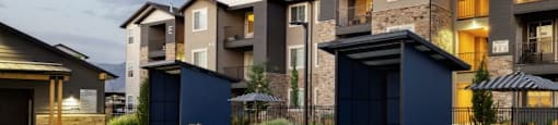 Relaxing Pool Area With Sundeck at Parc on 5th Apartments & Townhomes, American Fork, UT