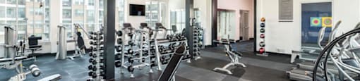 Fitness Center With Modern Equipment at Parc West Apartments, Draper, 84020