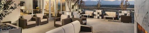 Open Rooftop Lounge at Parc West Apartments, Draper
