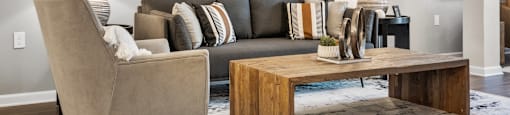 Langley Pointe Apartments | Entertaining Living Rooms