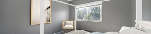 a bedroom at Nottingham Place in Cleveland