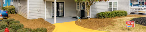 Leasing Center Exterior at Elite At Lakeview, College Park, GA, 30337