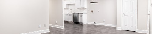 High Ceiling Living Area at Elite At Lakeview, College Park, 30337