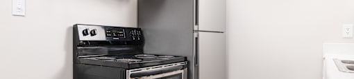All Electric Kitchen at Elite At Lakeview, College Park, Georgia