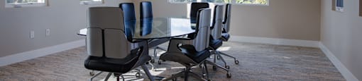 a conference room for remote working space
