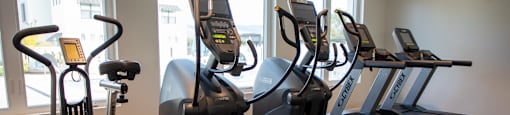cardio equipment, gym