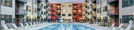 Pool at The Zeller, Salt Lake City, 84115