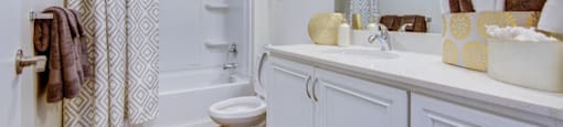 Luxurious Bathroom at The Zeller, Salt Lake City, UT