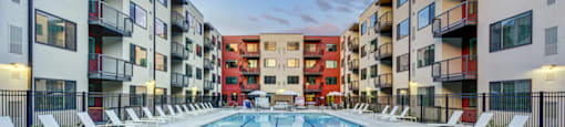 Pool View at The Zeller, Salt Lake City