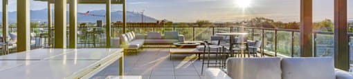 Rooftop Decks at The Zeller, Salt Lake City, UT