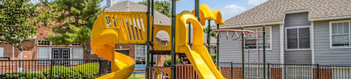 our apartments have a playground for your kids to play at Villas of Sorrento Apartments, Texas, 75241