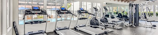 Fitness Center  at Azul Apartments, Hemet, CA