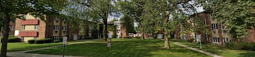 Exterior with  grassy area and walkways at The Countryside, Countryside, IL ?