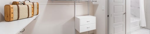 Bedroom Closet at Morea Apartments, Pompano Beach