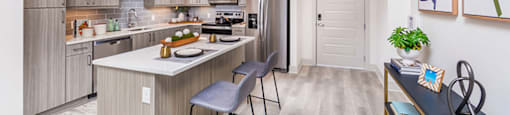 Gourmet Kitchen at Morea Apartments, Pompano Beach, Florida