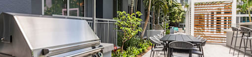 Grill Stations at Morea Apartments, Pompano Beach, FL