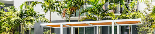 Pool With Lounge Area at Morea Apartments, Pompano Beach