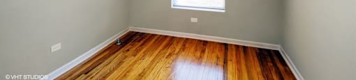 Bedroom with lots of natural lighting